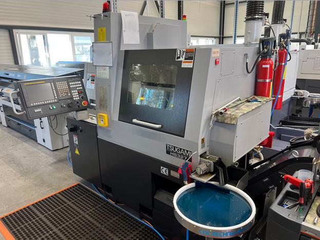 Tsugami Fanuc 32i MB 8000 1/min HS 327 9 Axis