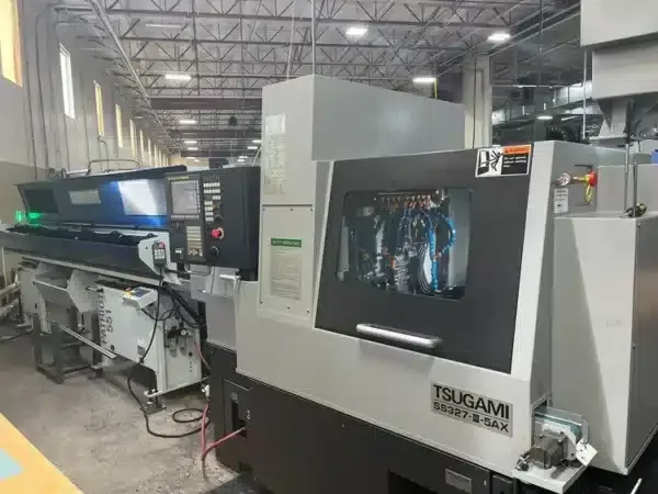 Tsugami FANUC 31i-B5 8000 rpm SS327III-5AX 7 Axis