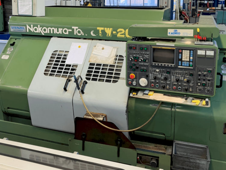 Nakamura Tome FANUC     Model: O-TC2 Variable TW-20MM 2 Axis