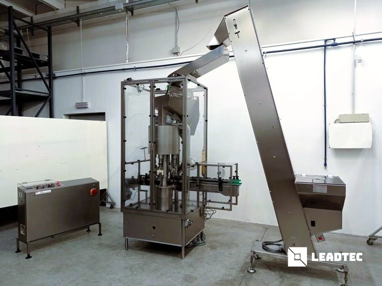 BOC Edwards calumatic sc3-4 Capsule capping machine with cap feeder