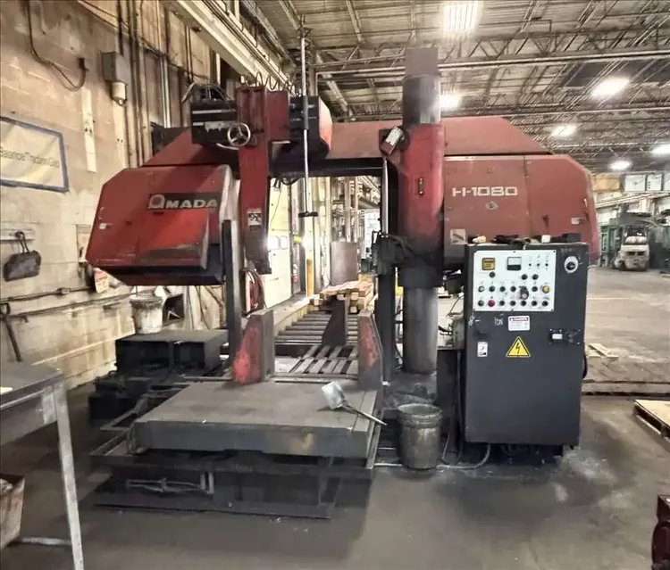 Amada H1080 Band Saw CNC CONTROL