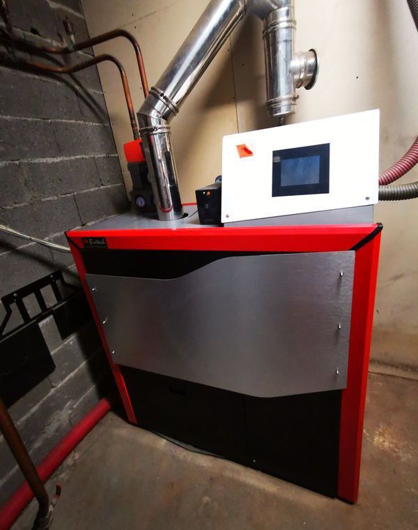 Biotech Complete wood pellet boiler
