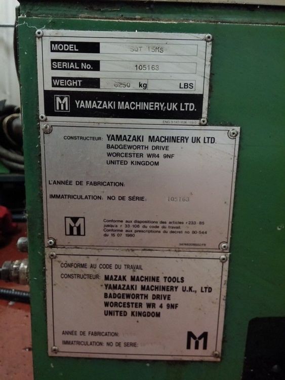 Mazak Mazatrol T32-3  SQT 15MS