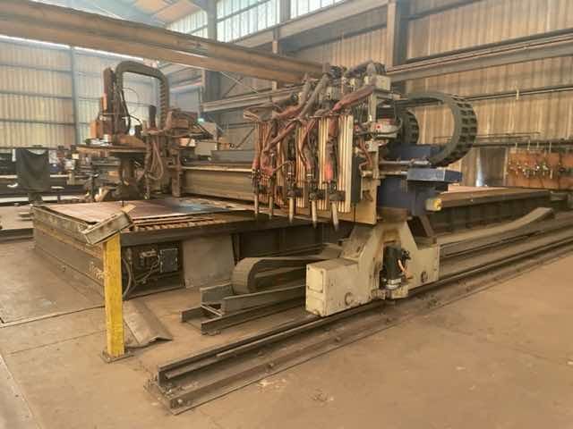 Messer TMC 4520 CNC Plasma / Oxygen Cutting System Messer Global  CNC Control Rebuilt in 2017