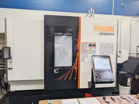 Mazak Mazatrol Smooth G 6000 RPM Hyper Quadrex 100MSY 3 Axis