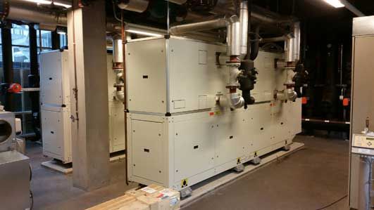 Water chillers / Ice water installations