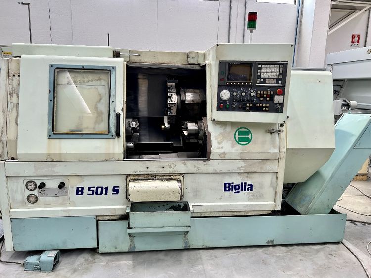 Biglia FANUC 0-T 4000 RPM B 501 S 2 Axis