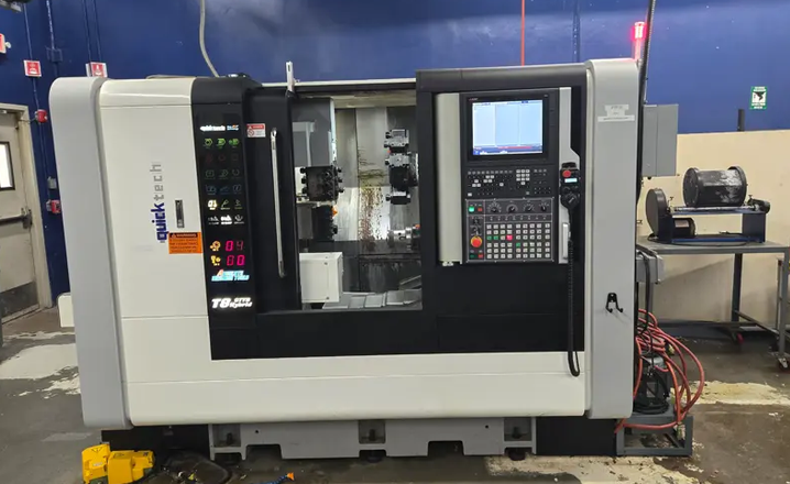 Mitsubishi M800 CNC 4000 rpm QUICKTECH T8 HYBRID 9 Axis