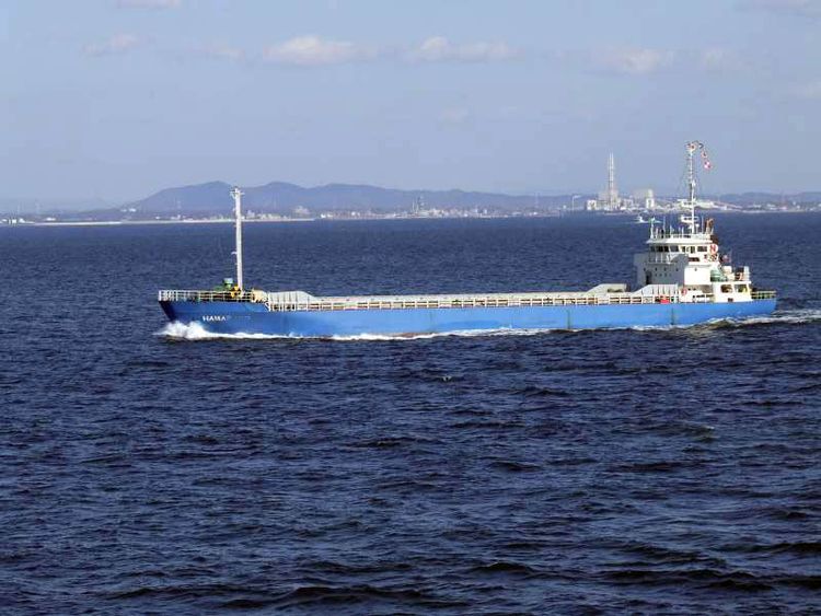GENERAL CARGO SHIP (BOX TYPE HOLD) ABT 2100 DWT