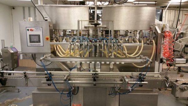 Acasi 12 Fully Automatic Piston Inline Filler