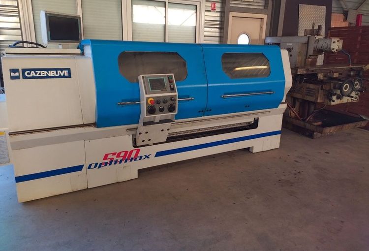Cazeneuve CNC Control Variable OPTIMAX 590 Lathe 2 Axis