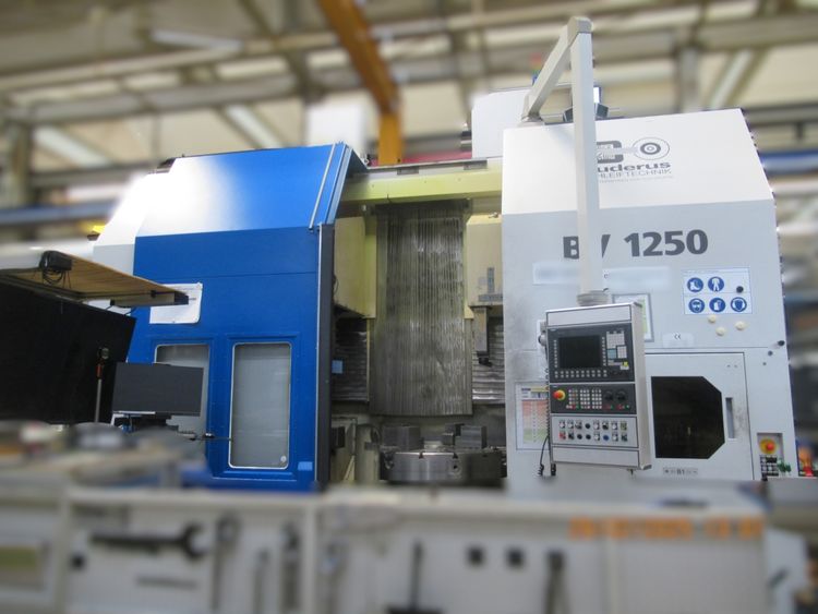 Buderus BV 1250 Through-hole of workpiece spindle: Ø45 mm