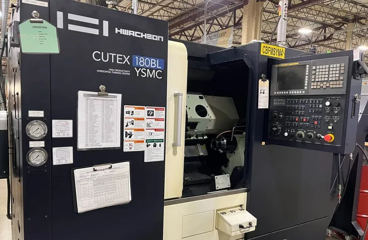 Hwacheon Fanuc i 4,500 RPM CUTEX-180BL YSMC 2 Axis