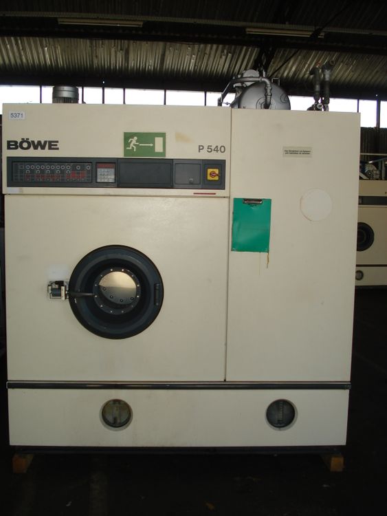 Bowe P 540 Dry cleaning machines