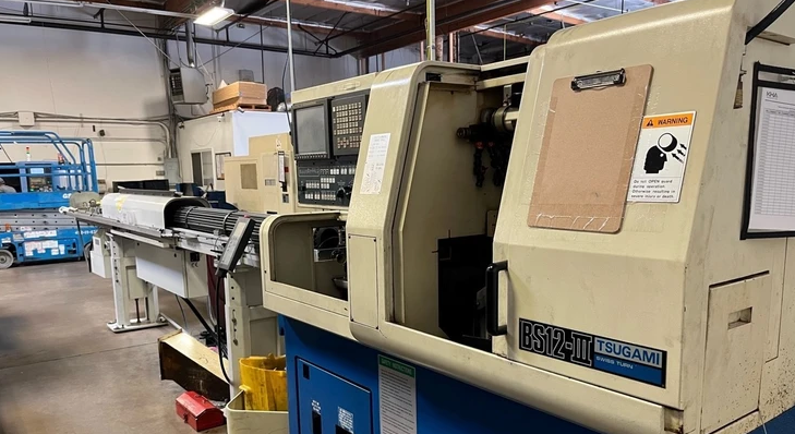 Tsugami Fanuc 180iS-TA 10000 rpm BS12B-III 4 Axis