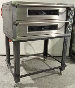 Moretti Forni PD 105.65 iDeck Electric Two Deck Pizza Oven
