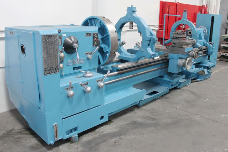 Poreba Heavy Duty Engine Lathe 32"/42" x 120" 800 RPM TPK-80/3M