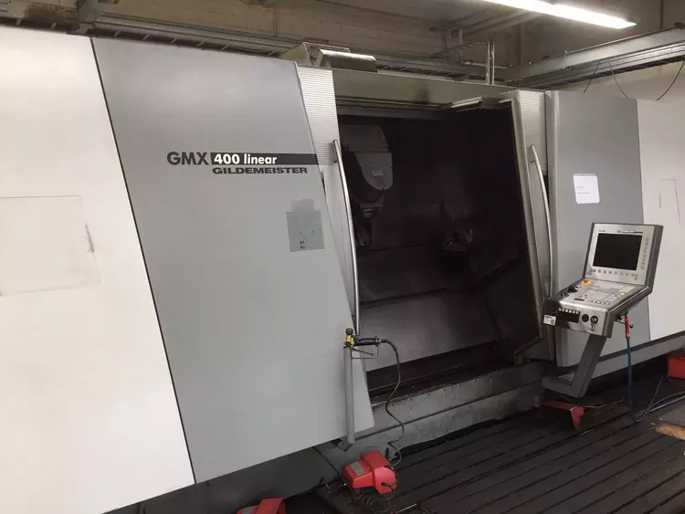 DMG Siemens 840 D Powerline 4000 rpm GMX 400 Linear 5 Axis