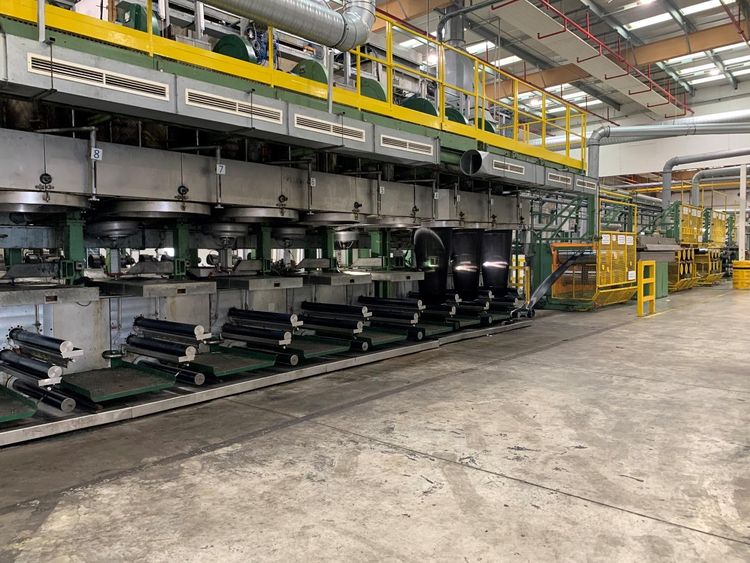 Fare polypropylene staple fiber production line