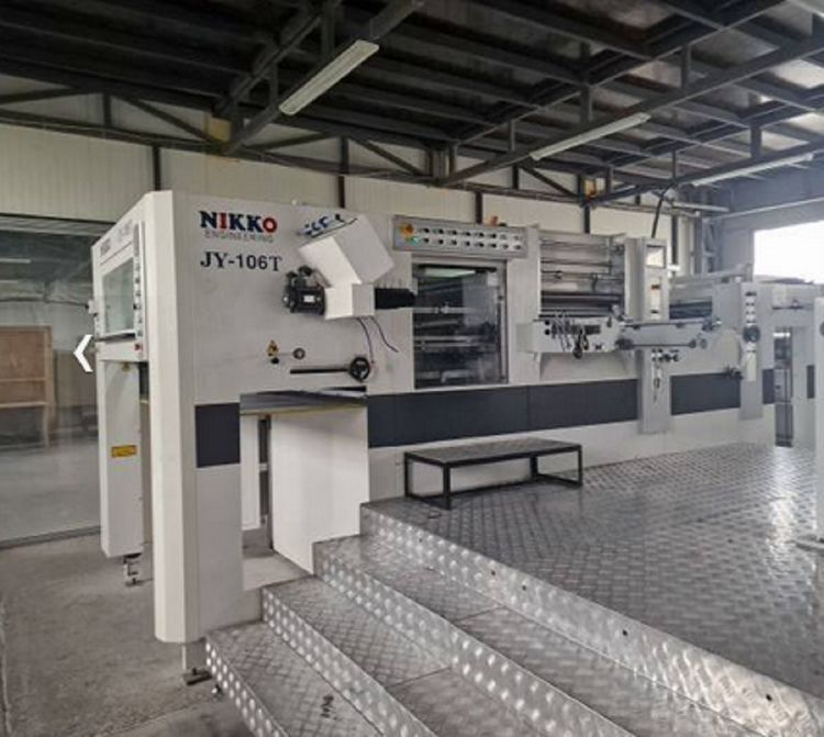 JY 105 Hot foil and diecutting machine