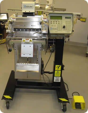 Automated Packaging Systems (APS) One Step Bagger & Printer