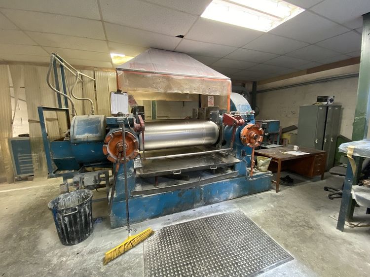 Robinson 60” (1500mm) x 22” (550mm) Two Roll Mill