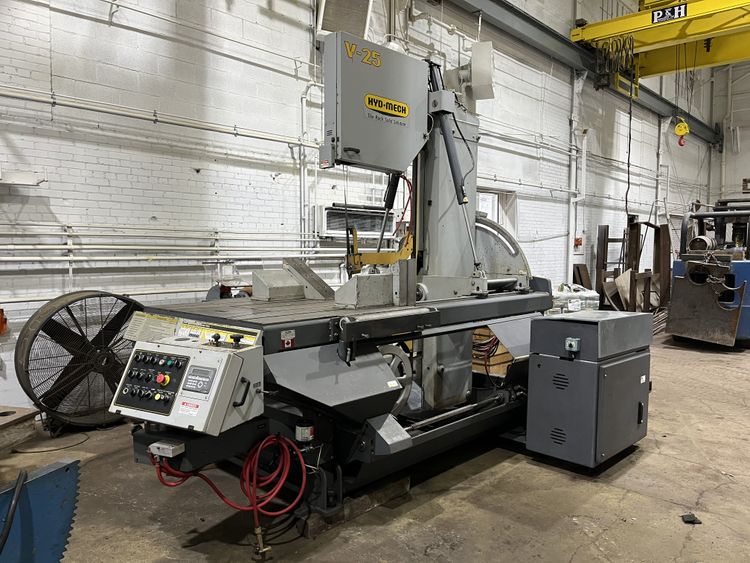 Hyd-Mech V-25 Vertical Band Saw Automatic