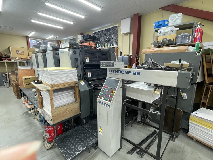 Komori Lithrone 4 19×26