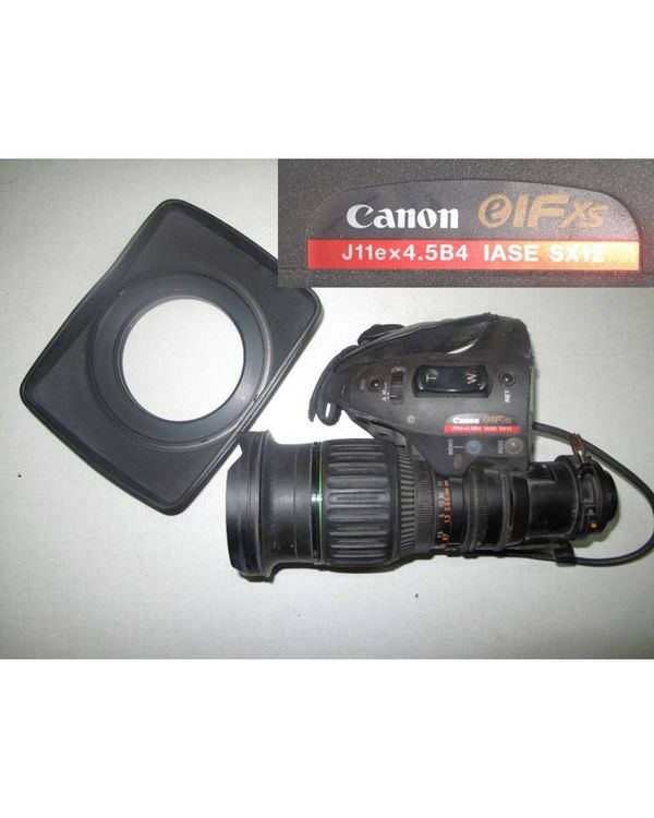 Canon J11 EX 4.5 B4 IASE Broadcast SD Zoom Lens