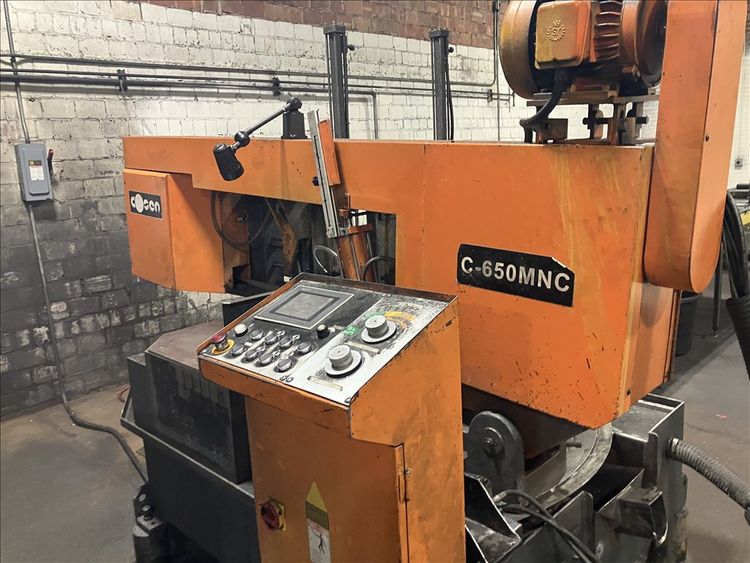 Cosen C-650MNC Miter Horizontal Band Saw Automatic