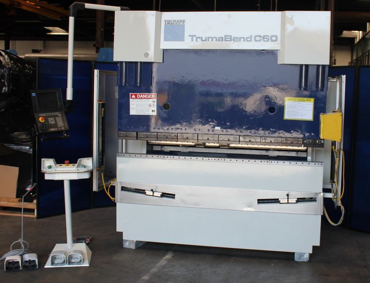 Trumpf TrumaBend 6 Axis CNC Hydraulic Press Brake 66 Ton x 6' 66 Ton