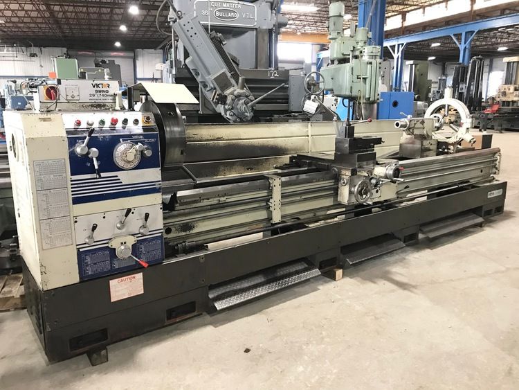 Victor Engine Lathe 1200 RPM 29x160T