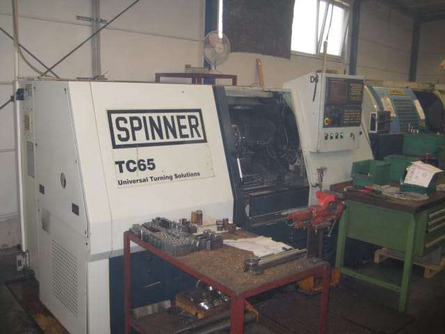 Spinner Fanuc Series 21i-TB 4000 rpm TC 65 MC 2 Axis