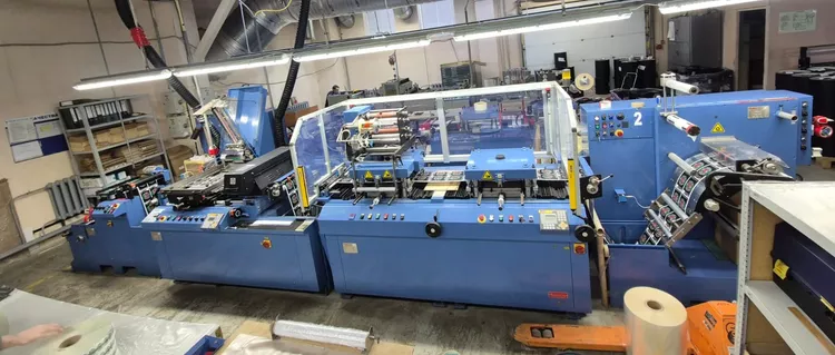 Berra SF 330 Screen and Embossing