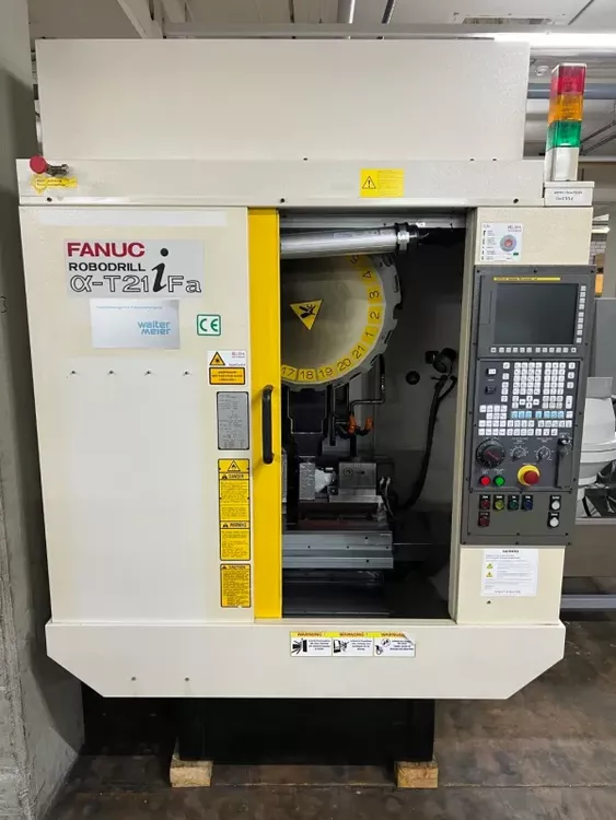 Fanuc Robodrill α-T21iFa 3 Axis