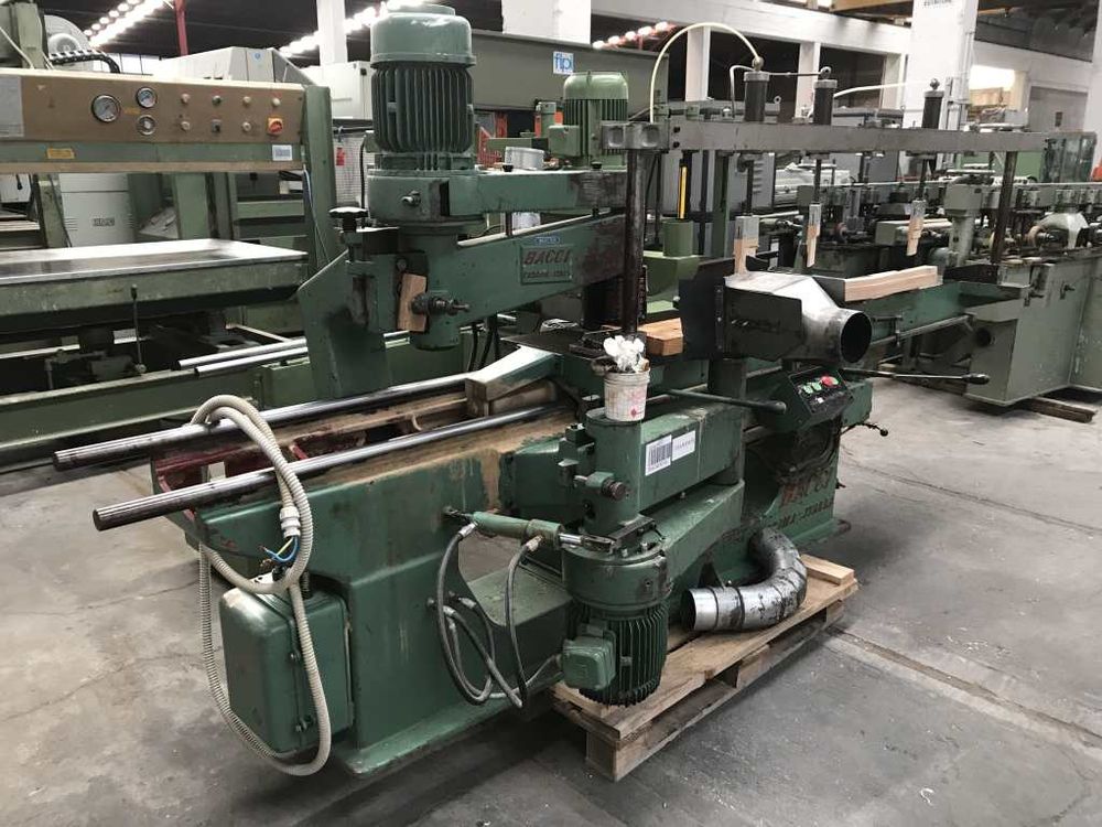 Bacci 1+1 Double shaft milling machine