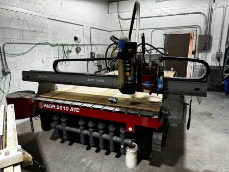 AXYZ 5010 CNC ROUTER,101" X 144 CNC Control