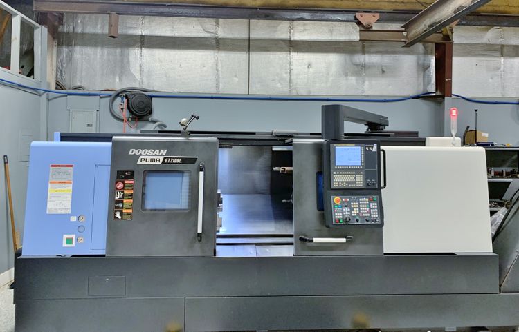 Doosan FANUC 0i-T CONTROL 2800 RPM PUMA GT3100L 2 Axis