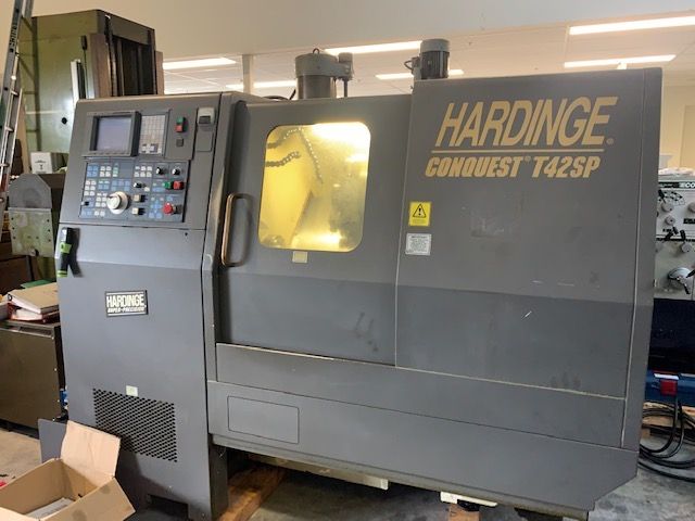 Hardinge Fanuc 18T 6000 rpm T42SP 2 Axis