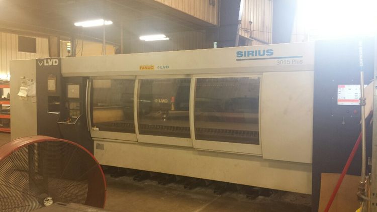 LVD Sirius 3015 Plus CNC Laser Fanuc 160i-LB CNC control