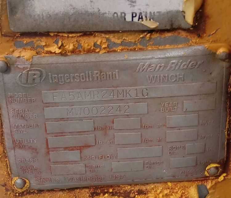 Ingersoll Rand FA5AMR24MK1G Used 1 unit availble in Ready Stock