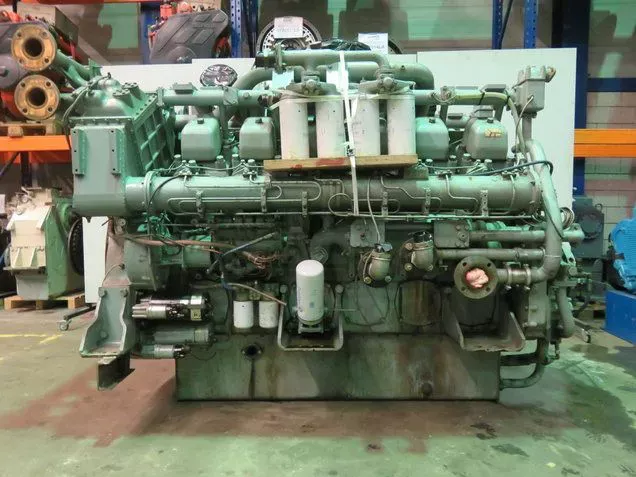 Mitsubishi S12N(A) MPTK Marine Diesel Engine