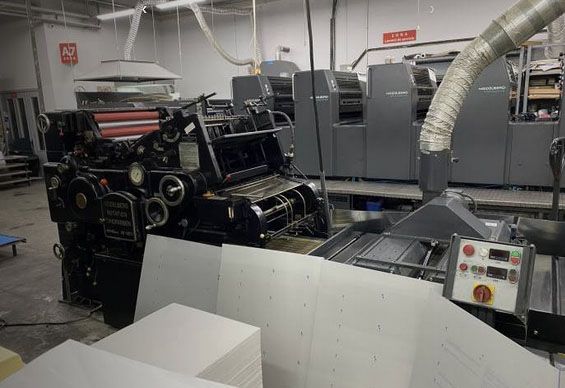 Heidelberg KORDZ UV with Ema dryer