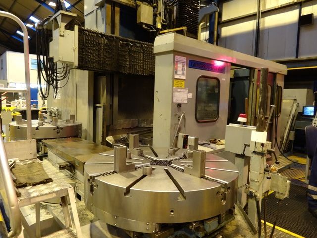 Gidding-Lewis G&L 8000A CNC-control Max. 333 U/min  2 Axis Vertical Turret Lathe - Single Column