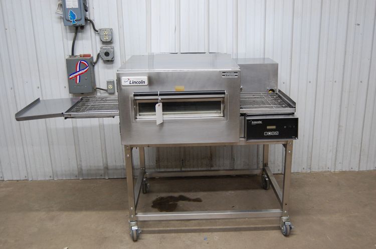 Lincoln Impinger 1162-080-A Electric Conveyor Pizza Oven w/ Mobile Stand