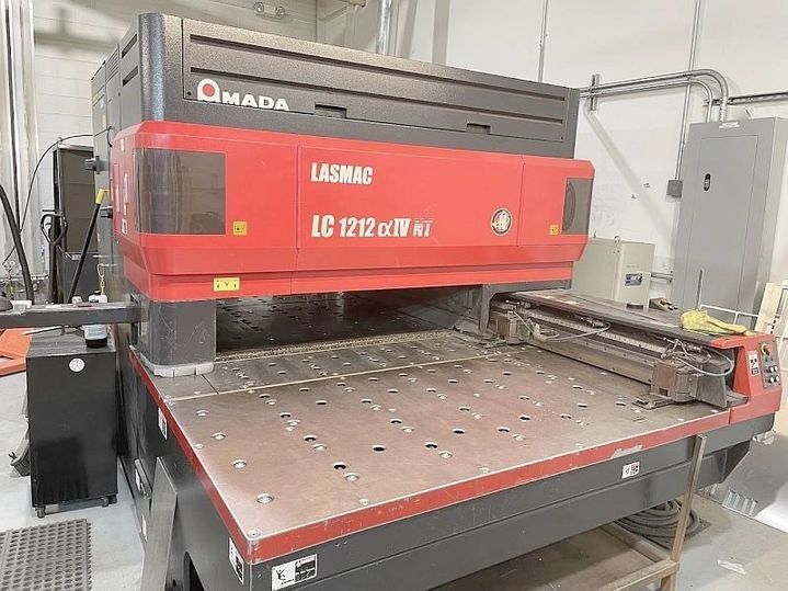 Amada PULASAR 1212 ALPHA IV NT CNC LASER FANUC CNC CONTROL