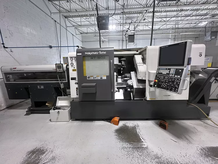 Nakamura Tome Fanuc 3li-B Smart X Variable Speed WT-150IIMMYS 2 Axis