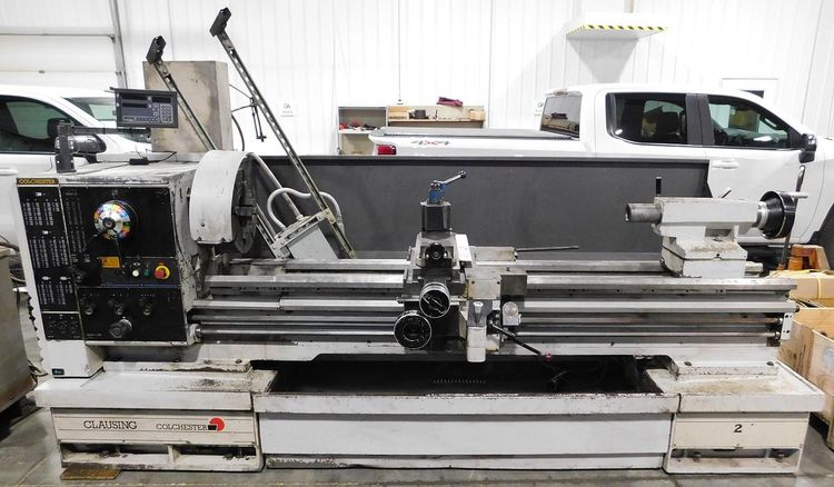 Clausing Colchester Engine Lathe 1400 RPM 21"