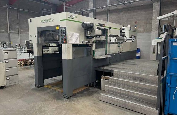 Brausse 1050SF Hot Foil Stamping machine
