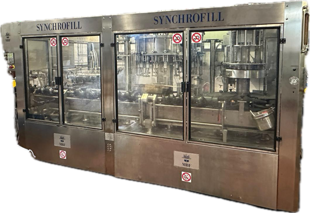 MBF Synchrofill rinsing machine